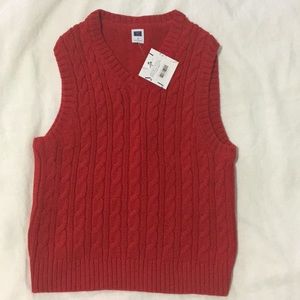 Janie and Jack Cable Knit Vest  |  Size 4
